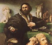 Lorenzo Lotto, Portrait of Andrea Odoni